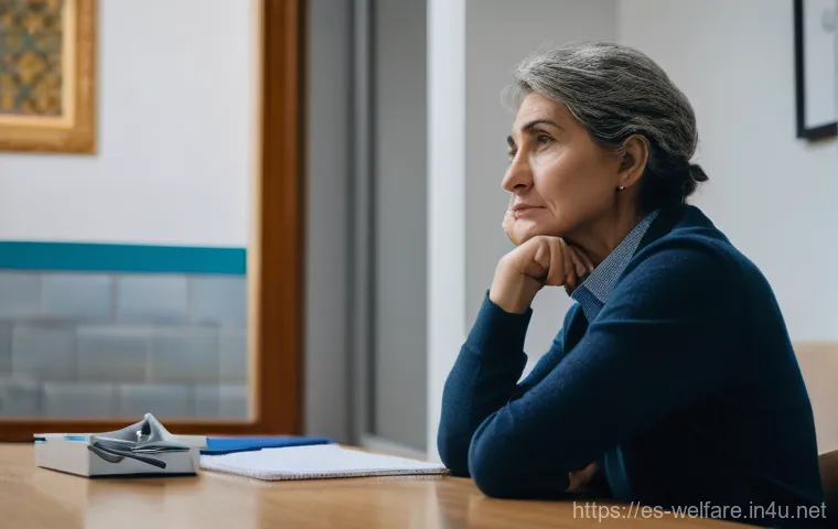 사회복지사 자격증 - **"A compassionate Spanish social worker, dressed in a professional yet approachable smart casual ou...